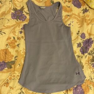Under Armour lavender Fitted Sleeveless Tank Top